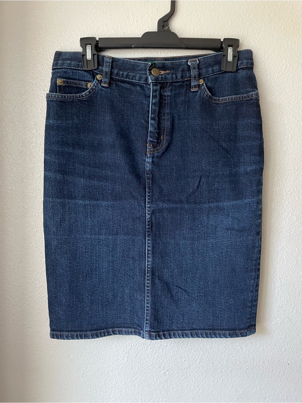 Lauren Ralph Lauren jeans denim skirt - Picture 1 of 3